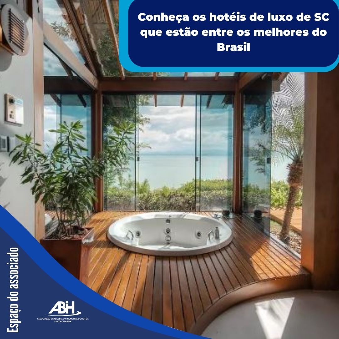 Conheça os hotéis de luxo de SC que estão entre os melhores do Brasil