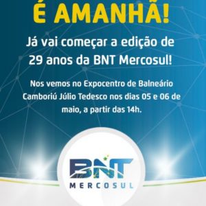 BNT Mercosul começa nesta semana
