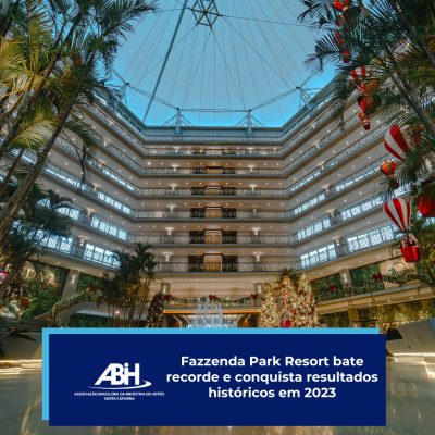 Fazzenda Park Resort bate recorde e conquista resultados históricos em 2023