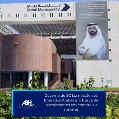 Comitiva catarinense vai a Dubai e Abu Dhabi, em missão para atrair investimentos ao Estado (Foto: Governo de Dubai, Divulgação)