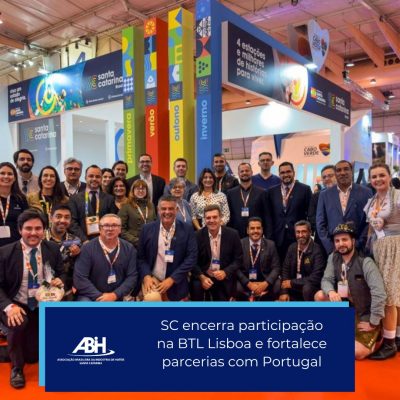 SC encerra participação na BTL Lisboa e fortalece parcerias com Portugal