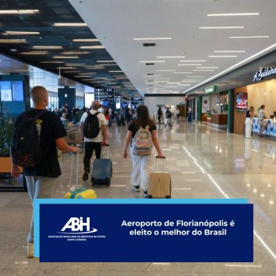 Aeroporto de Florianópolis é eleito o melhor do Brasil