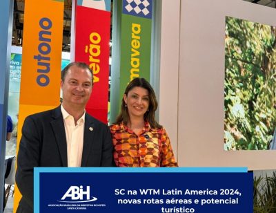 SC na WTM Latin America 2024, novas rotas aéreas e potencial turístico