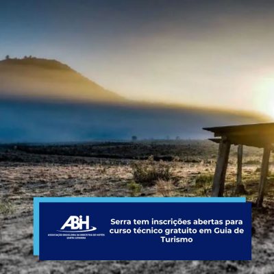 Serra tem inscrições abertas para curso técnico gratuito em Guia de Turismo