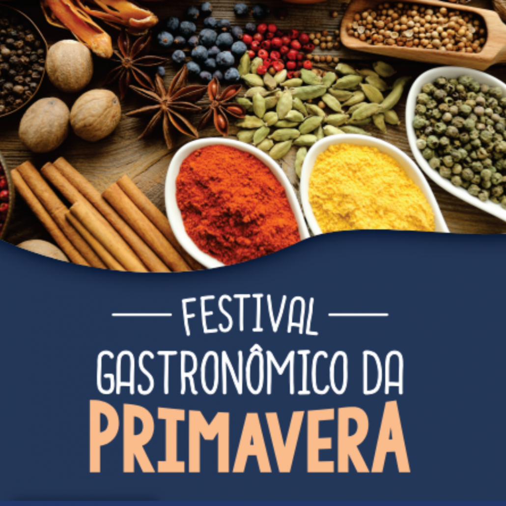 Festival Gastronômico da Primavera acontecerá no final do mês de setembro